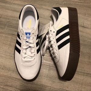 Brand new adidas sambarose sneakers